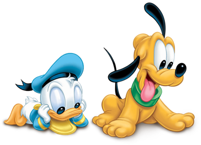 Disney Donald et Pluto